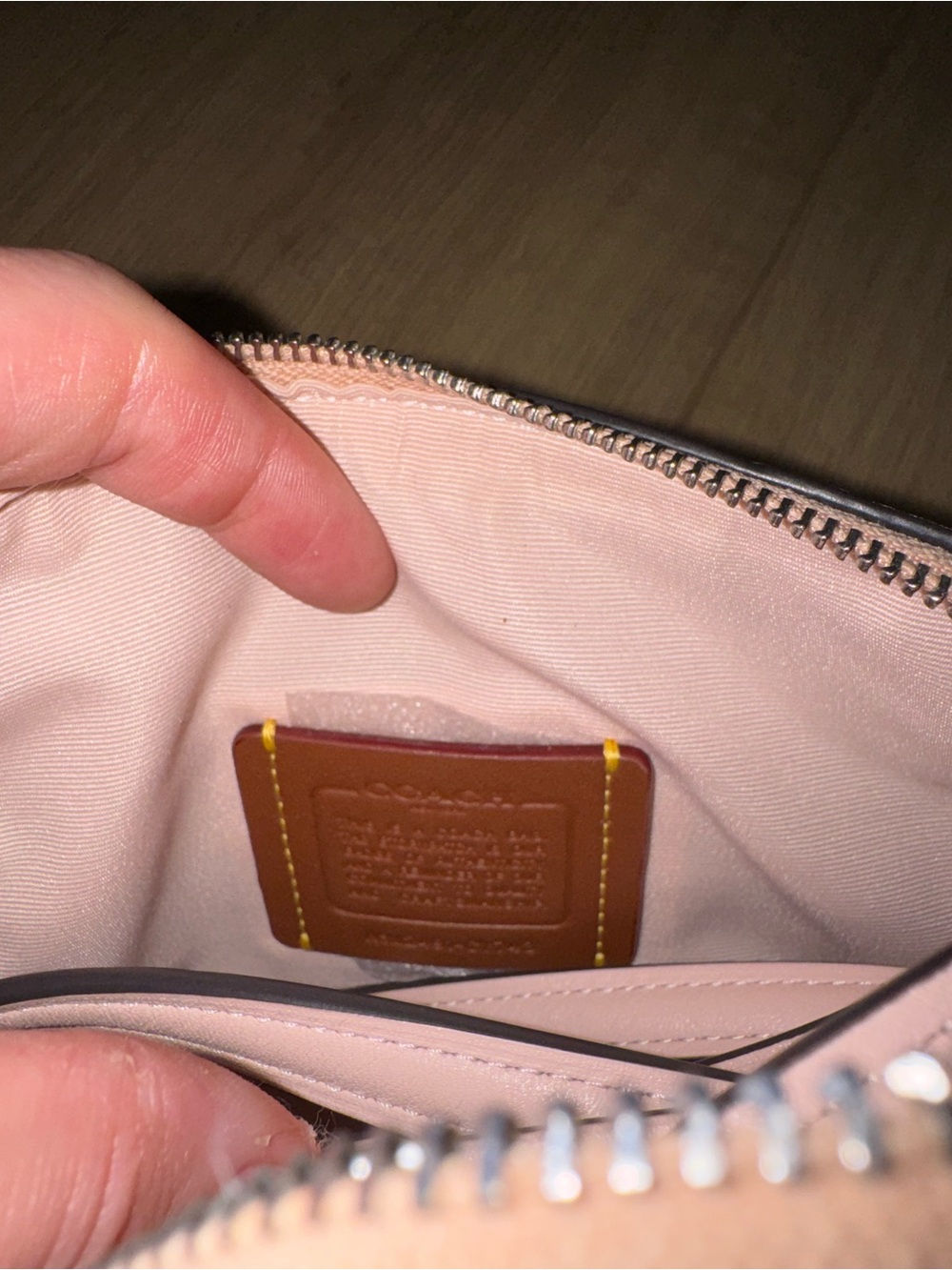 Coach Pink blush Mini Rowan - Picture 4 of 4